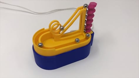 Featured image of Project of the Week: 3D Printed High-Speed Marblevator Mini Machine