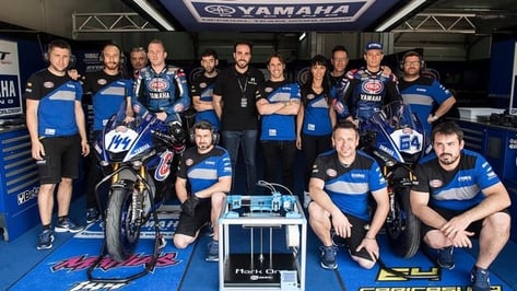 Featured image of Yamaha’s Bike Racing Team Uses Mark One 3D Printers Inside The Pit Box