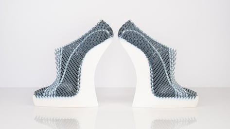 Featured image of Fashion Design Graduate Takes Major Step With Woven 3D Printed Shoes