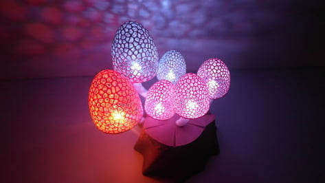 Featured image of [Project] Get Groovy with 3D Printed LED Magic Mushrooms