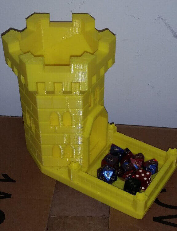 3d Print A Diy Dice Tower For Rpg Or Tabletop Games All3dp