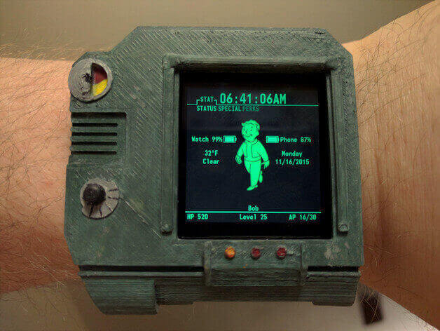 Turn Your Lg G Smartwatch Into A Fallout Pip Boy All3dp