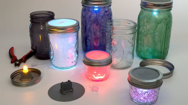 Featured image of [Project] Create Your Own 3D Printed LED Mason Jar Lanterns