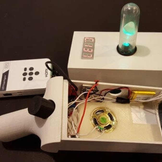 A Working 3D Printed Rick and Morty Portal Gun | All3DP