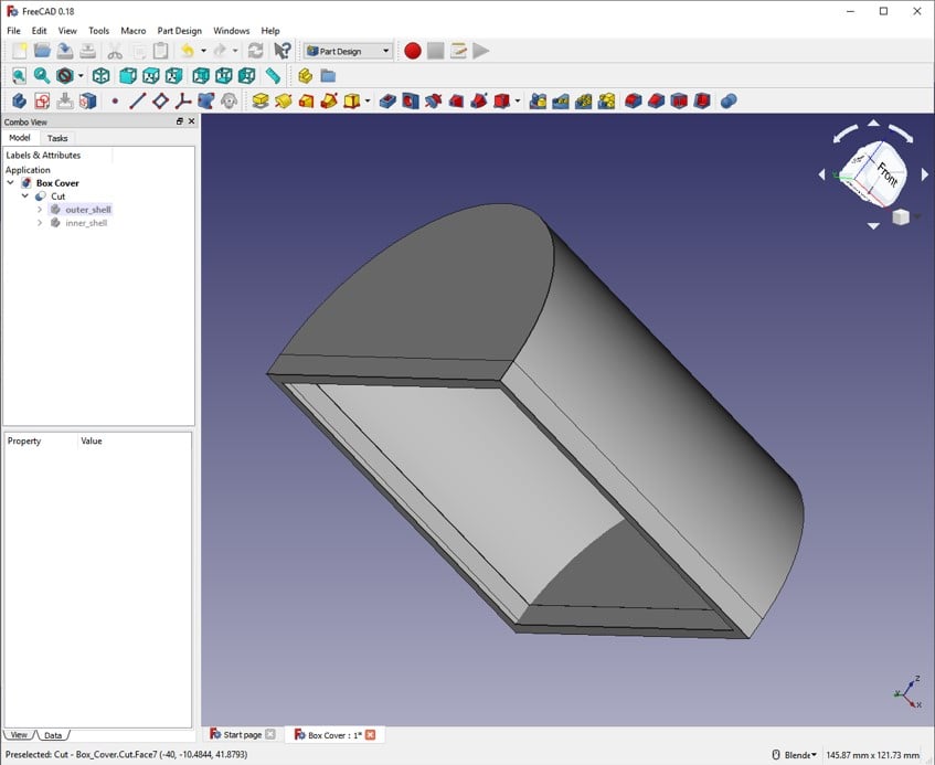 freecad architectural drawing