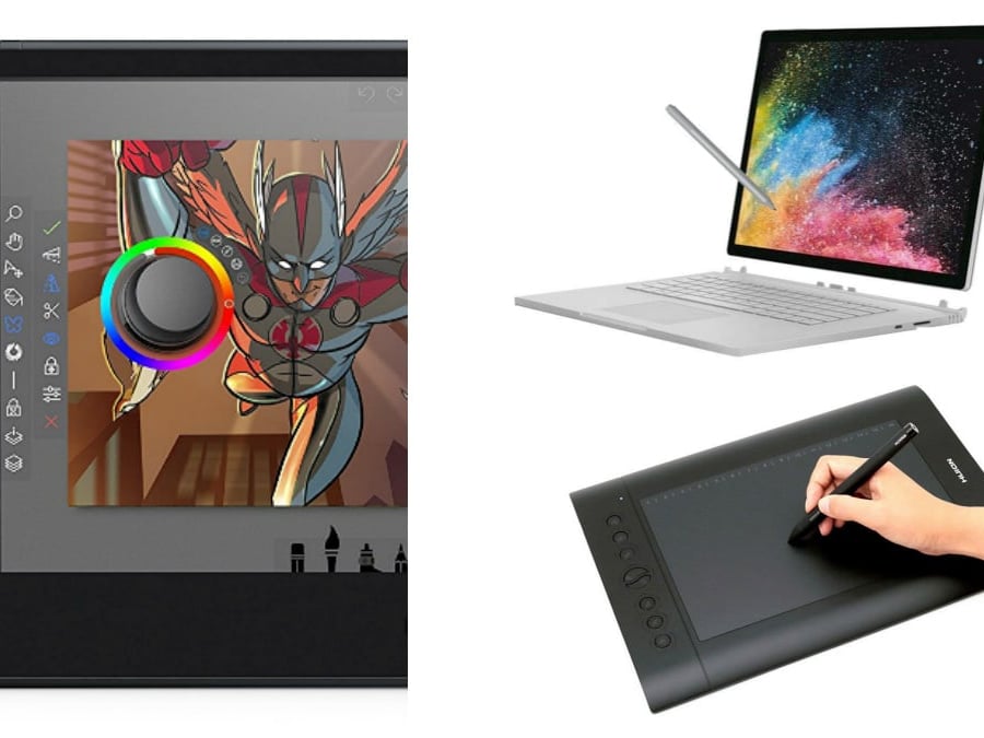 best drawing tablet to use with open canvas 6