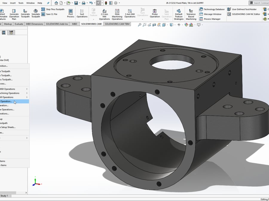 combine solidworks with two parts