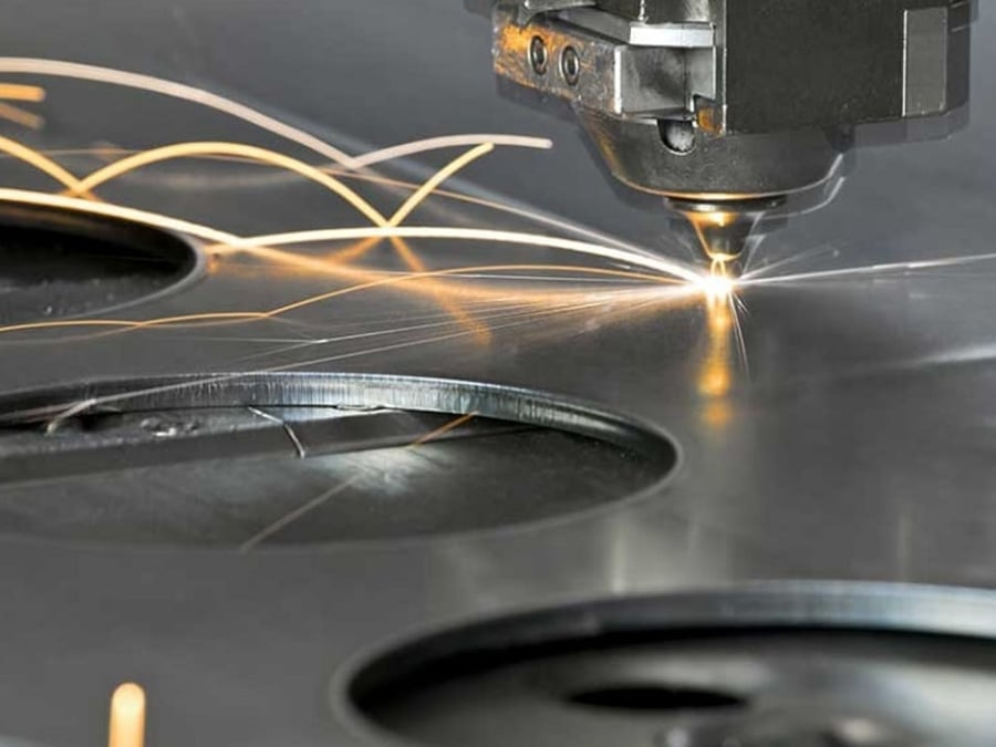 Laser metal cutting