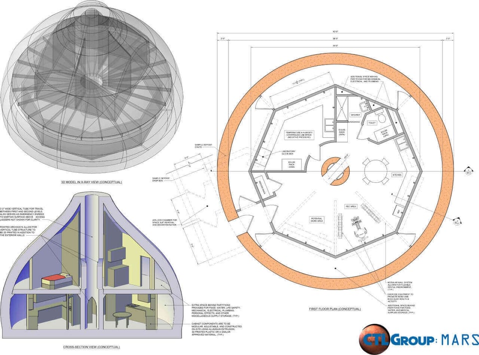Nasa 3d Printed Habitat Challenge Finalists Revealed All3dp