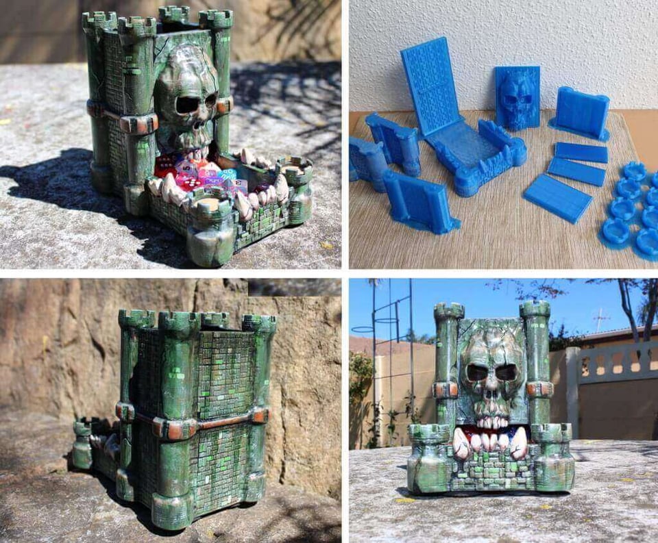 3d Print A Diy Dice Tower For Rpg Or Tabletop Games All3dp