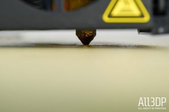 Image of 3D Printing Troubleshooting Common 3D Printing Problems: Nozzle Too Close to Print Bed