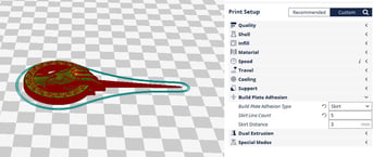 3D Printing Raft vs Brim vs Skirt - Simple Guide | All3DP
