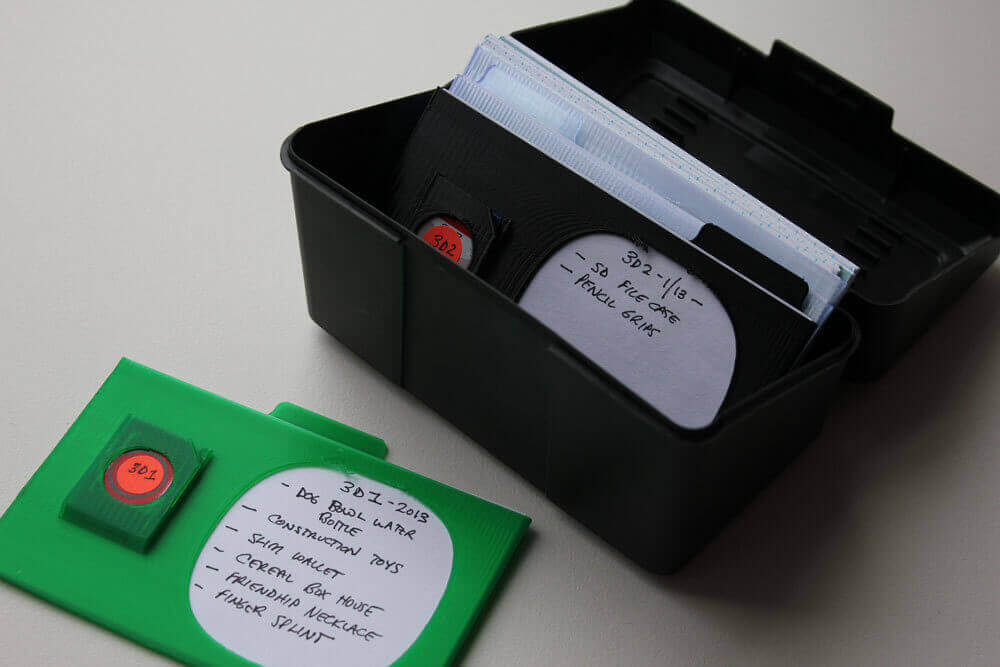 SD Card Holder Storage Box Case Micro Cards Desk Organizer Space Saving 