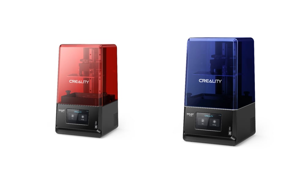 Creality Halot-One Plus and Halot-One Pro resin 3D-printers liqcreate engineering dental jewelry wax resin low odor no odour odorless odourless strong elastic flexible tough