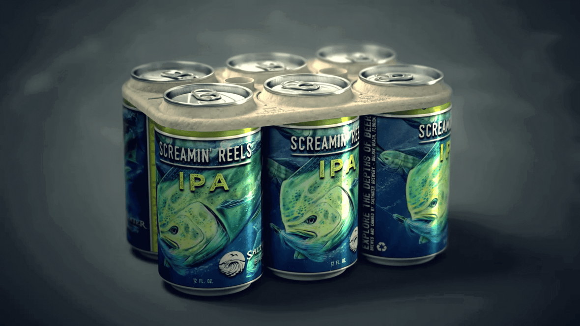 Featured image of 3D Printed Edible Six Pack Rings can Feed Wildlife