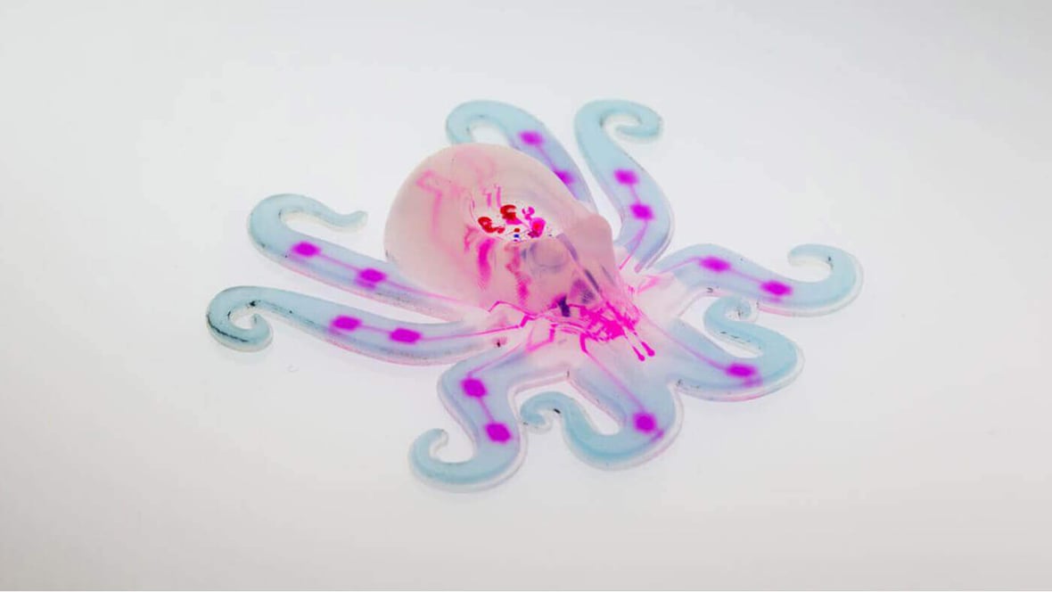 Featured image of Octobot is a Farting Robot Octopus that’s 3D Printed