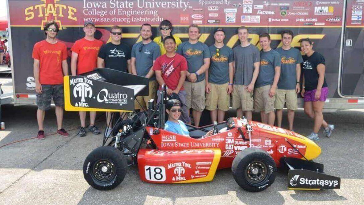 Featured image of Cyclone Racing uses 3D Printing for Formula SAE Competition