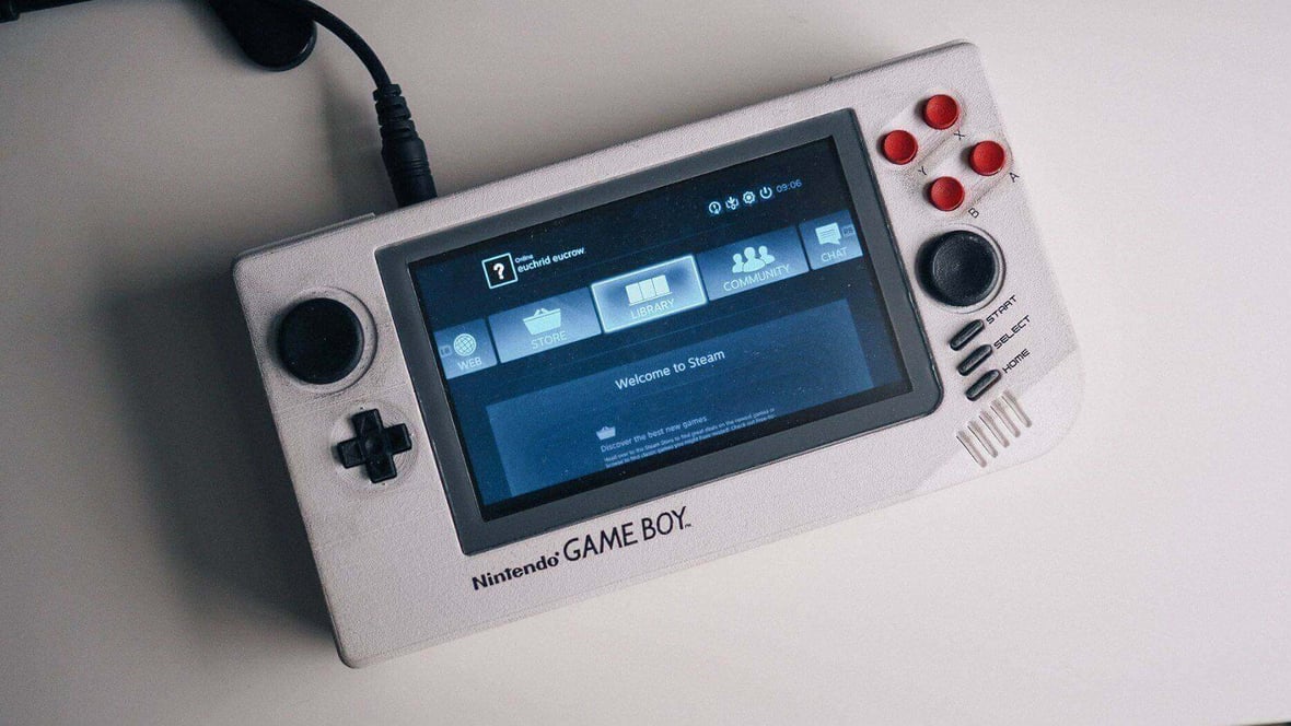 Featured image of It’s Steam-Ready: Meet the 3D Printed Arduino Game Boy
