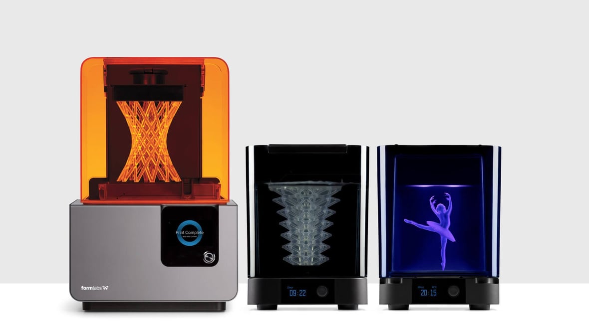 Featured image of New Form Wash and Form Cure from FormLabs