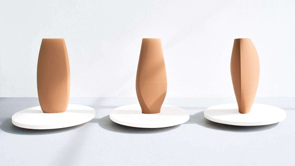 Featured image of Olivier van Herpt Partners with Fashion brand COS to 3D Print Clay Vases