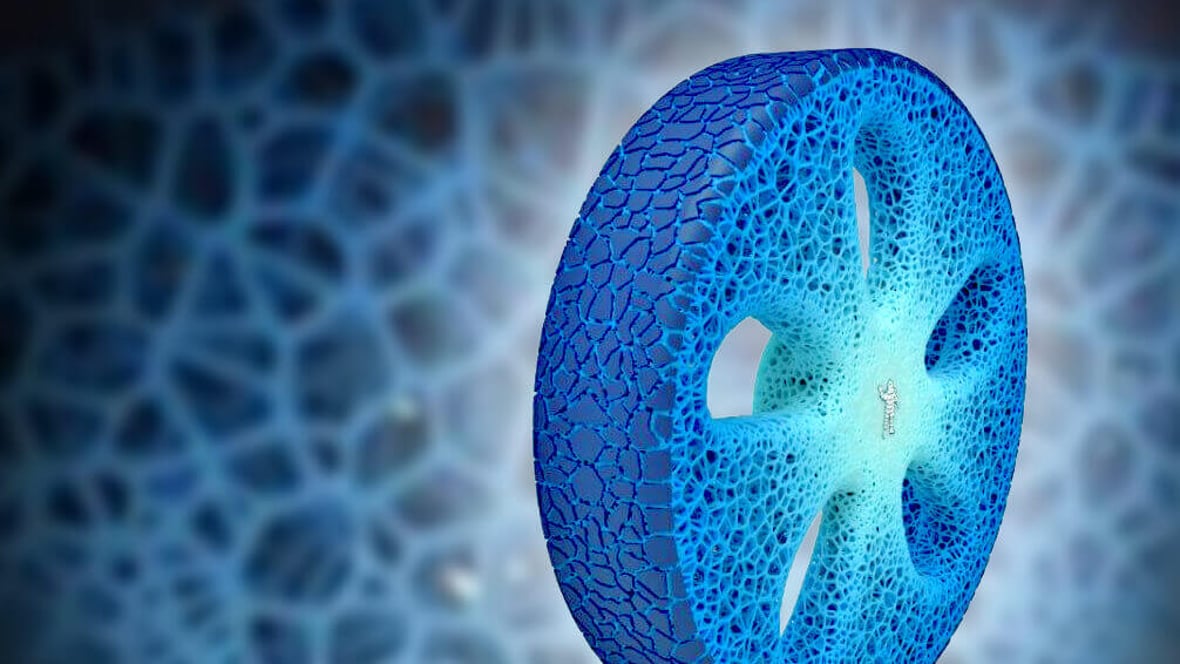 Featured image of Michelin Develops a Futuristic, Airless Wheel with 3D Printing