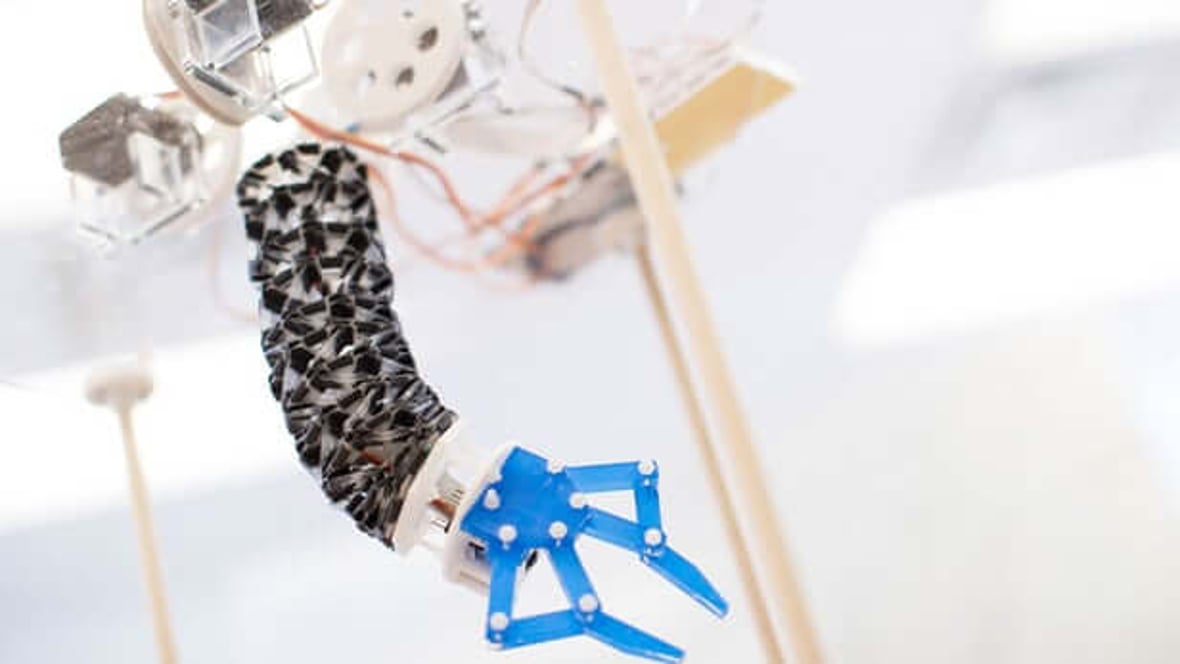 Featured image of Origami-Inspired 3D Printed Robot Offers Softer Side to Assembly Lines