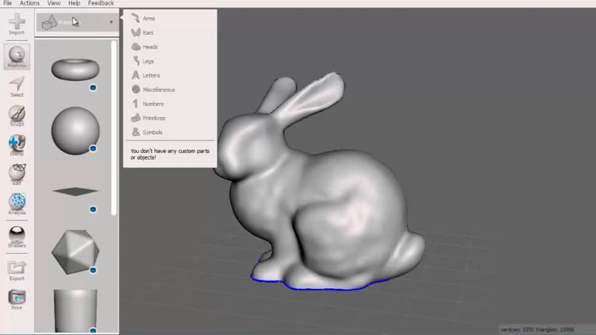 Featured image of Meshmixer 3.3 Adds and Polishes its 3D Printing Features