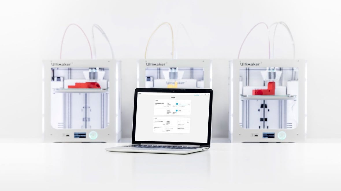 Featured image of Ultimaker Releases Cura Connect, Free 3D Printer Management Solution