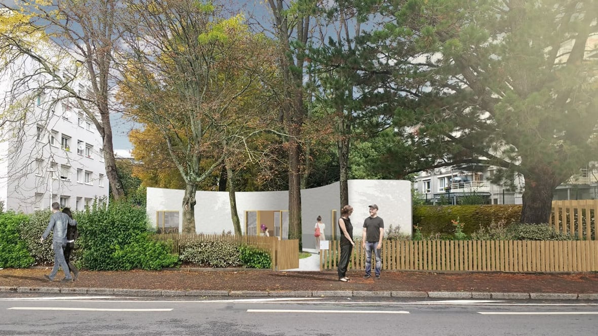 Featured image of 3D Printed 95 m² Yhnova House in Nantes is Now Habitable