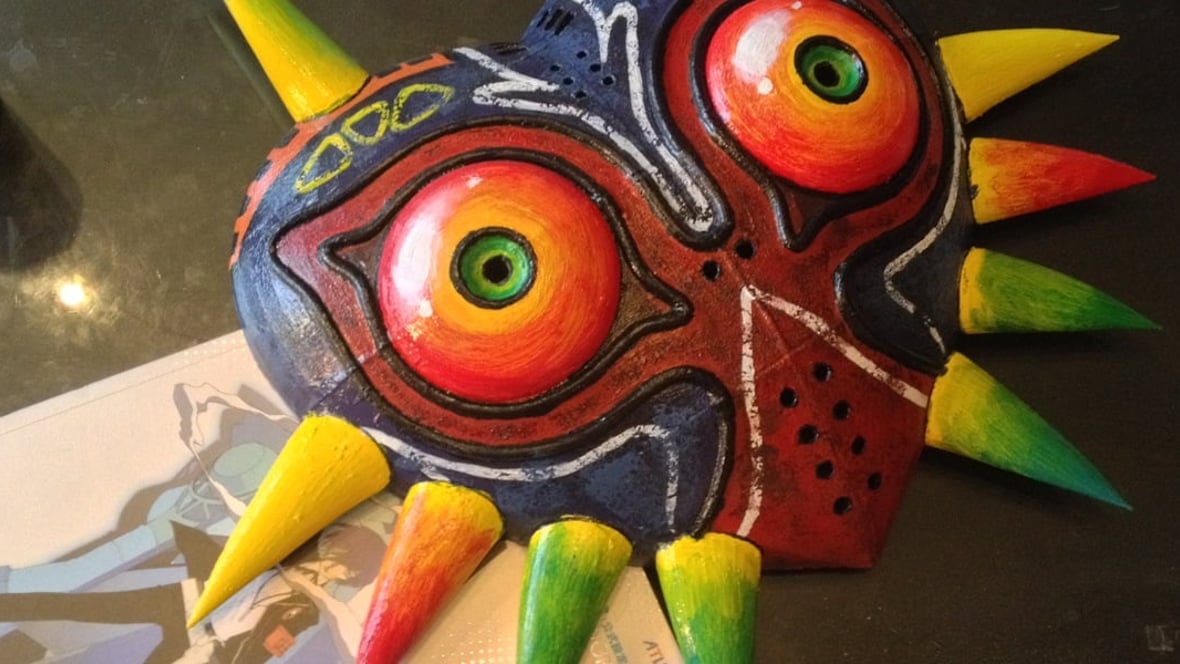 [Project] LED-Powered Majora's Mask Replica From Legend of Zelda | All3DP