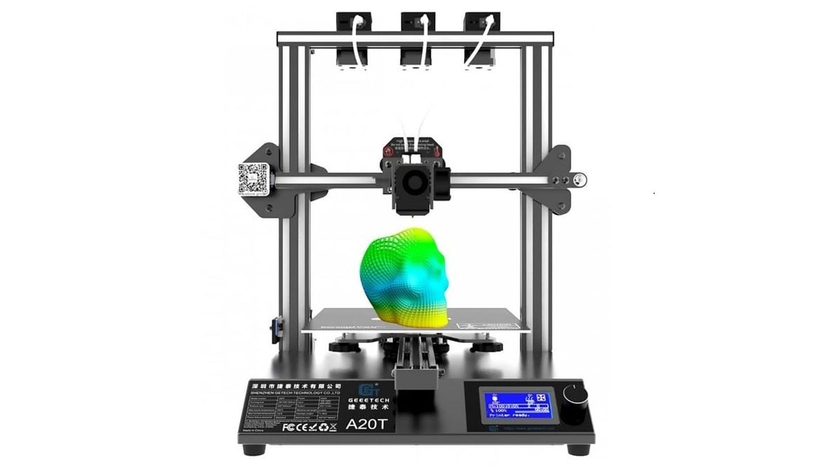 Featured image of Geeetech A20T 3D Printer: Review the Specs