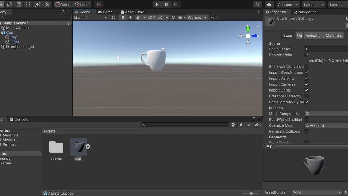 Blender Unity: How to Export/Import |