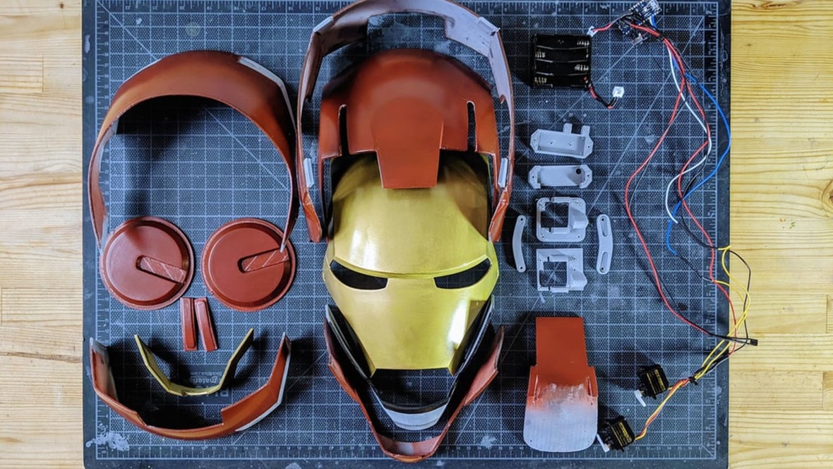 Featured image of 3D Printed Iron Man Helmet: Best STL Files & 3D Models