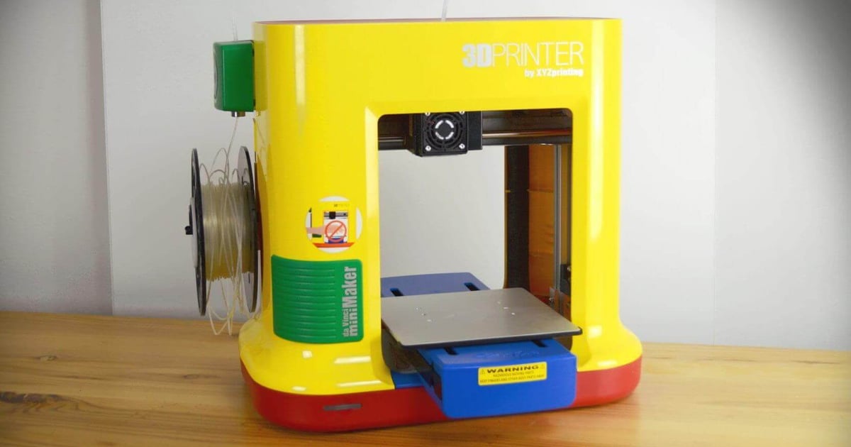 dollar strand Jeg har en engelskundervisning XYZprinting da Vinci miniMaker Review: Just A Toy | All3DP