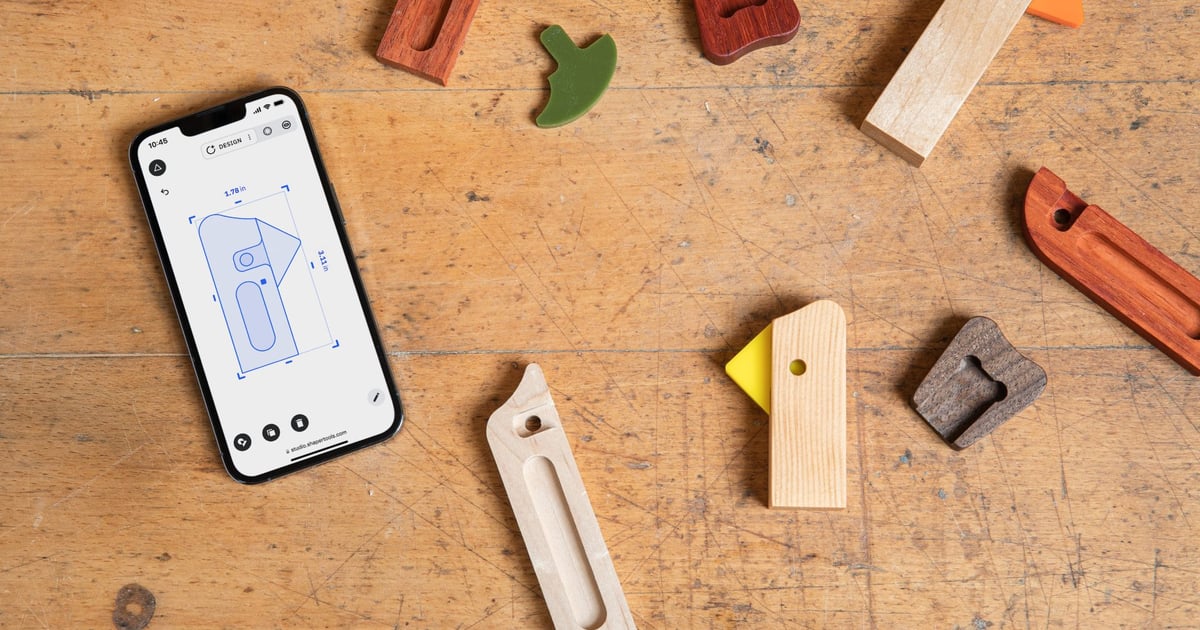 A New Design Suite from Shaper Tools Promises to Make Crafting Simple