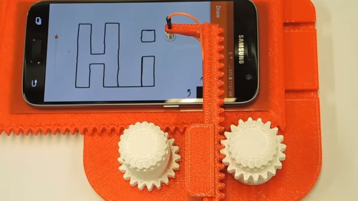 Project] Cell Phone Etch-A-Sketch | All3DP