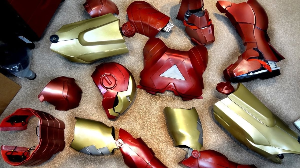 3d printed iron man suit the most incredible projects all3dp