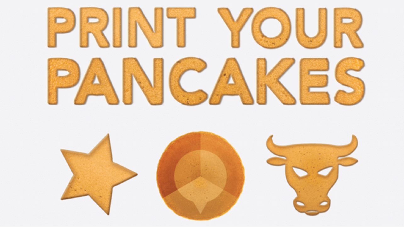 Featured image of 3D printed pancake maker – a big hit with children and adults