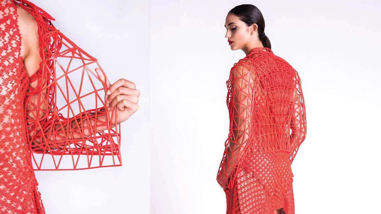 Featured image of 3D Printed Fashion: Designer Printed Her Entire Collection At Home