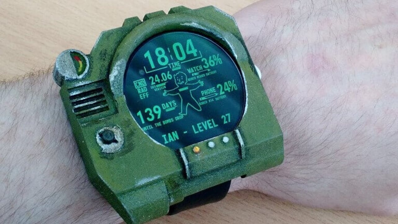Featured image of Moto 360 Pip-Boy Watch-Face: 3D Print Your Own