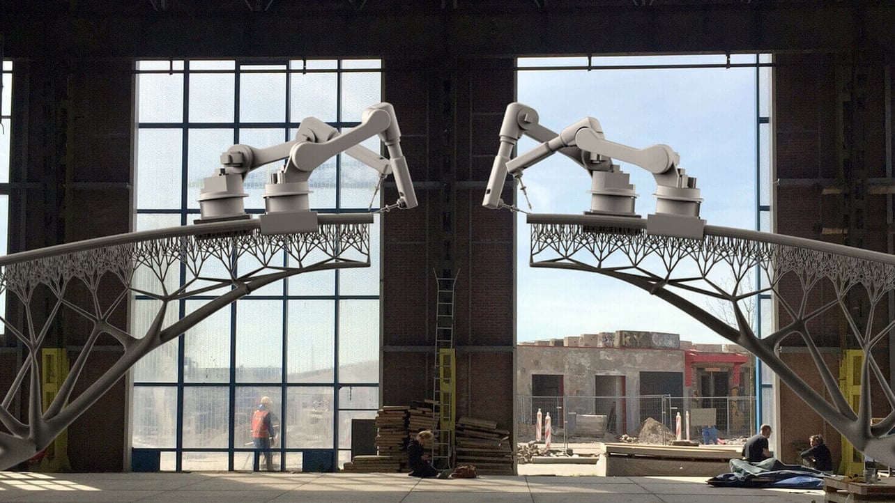 Featured image of 3D Printed Bridge Construction Begins in Amsterdam