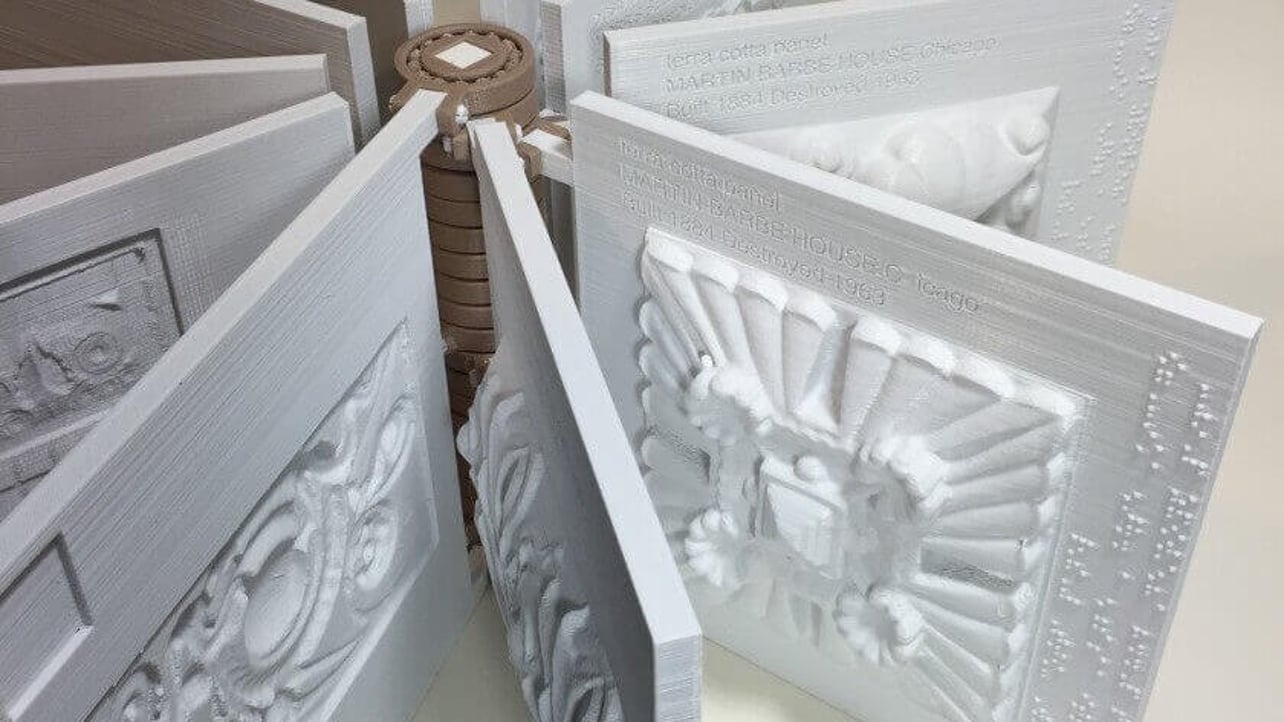Featured image of 3D Printed Book of Louis Sullivan’s Lost Architecture