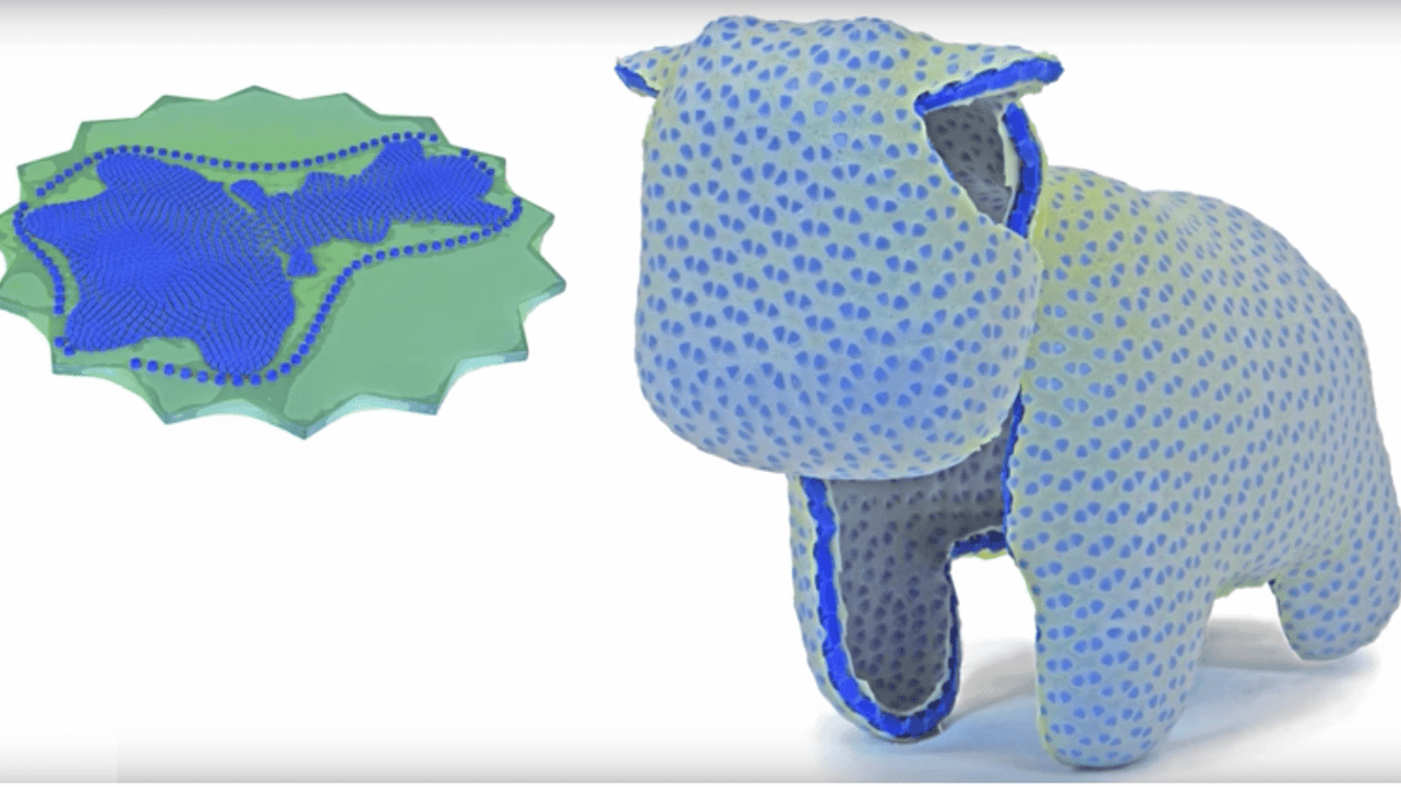 Featured image of “CurveUps” Are Flat Printed Objects That Transform Into 3D Shapes