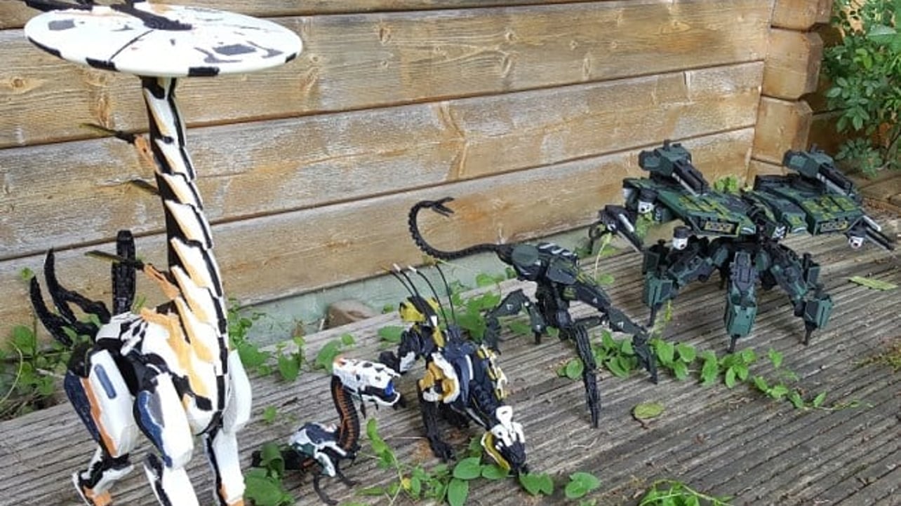 3d Print The Monstrous Machines From Horizon Zero Dawn All3dp