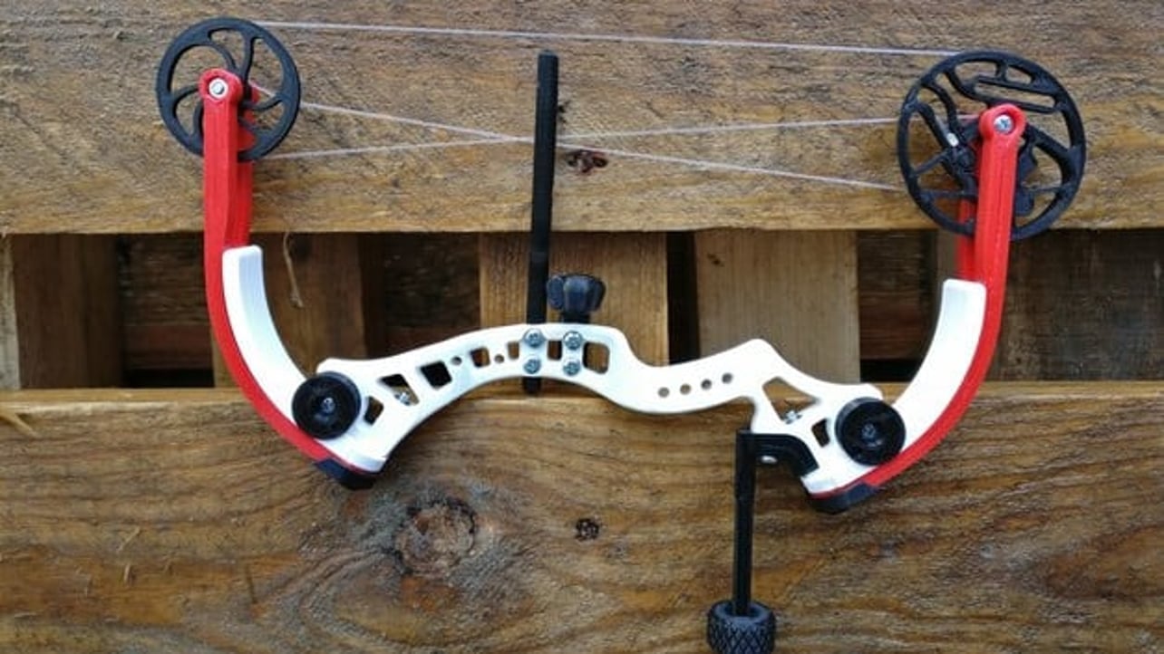 Featured image of [Project] Take Aim With a 3D Printed Miniature Compound Bow
