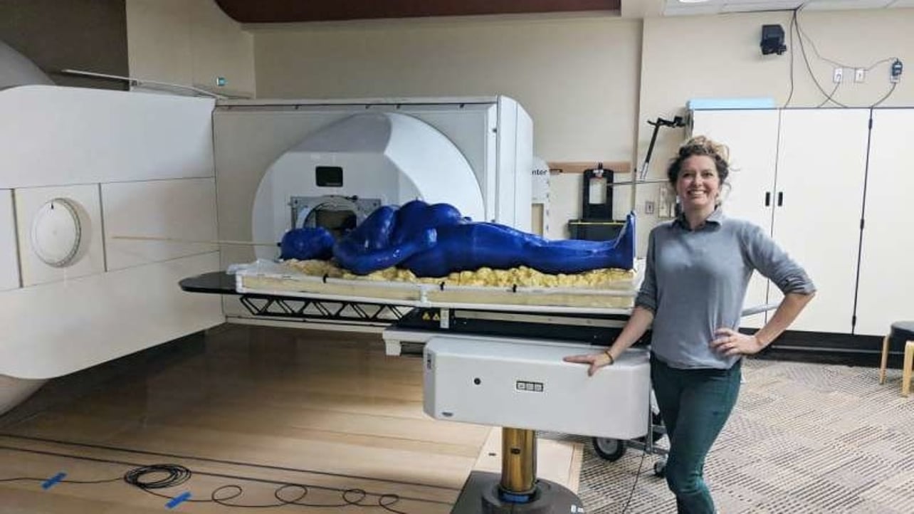 Featured image of LSU Student 3D Prints Full Size Human Phantom for Testing Radiation Therapy