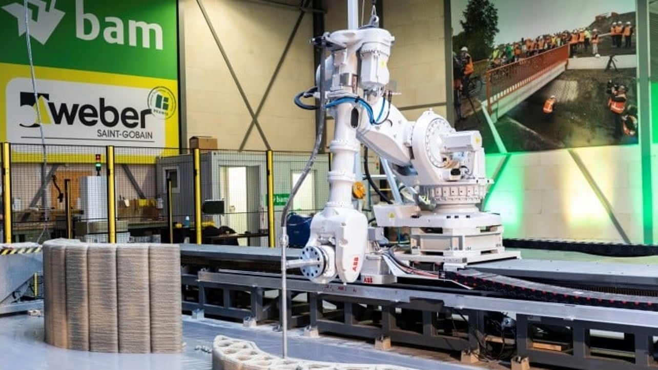 Featured image of Europe’s First 3D Concrete Printing Facility Opens in Eindhoven