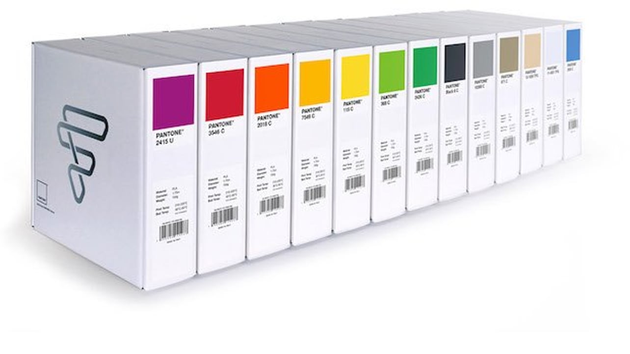 Featured image of World’s First Pantone Matching System 3D Filament Line Launched