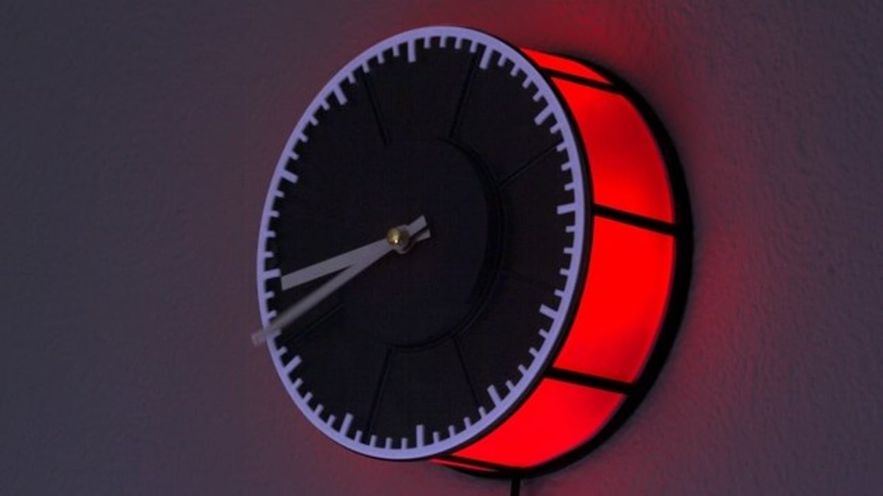 Featured image of [Project] Turn Old Filament Spools into a 3D Printed Clock