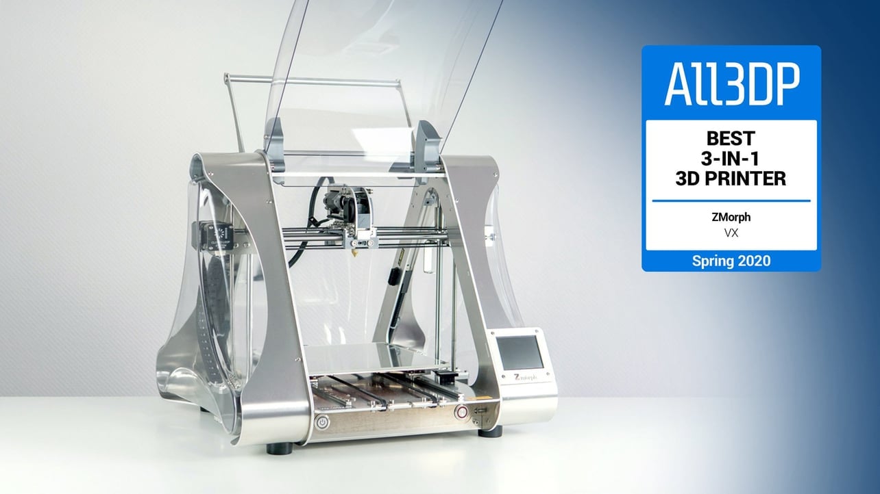 Featured image of ZMorph VX Review: Best 3-in-1 3D Printer 2020